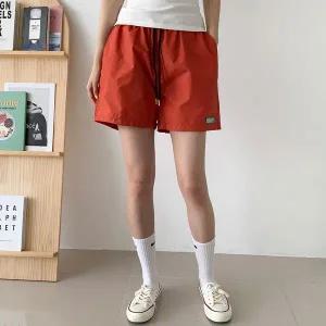 [하프클럽/]여자 W 말리부 비치 반바지 나일론 3부 숏츠 비치룩 썸머 스윔 바