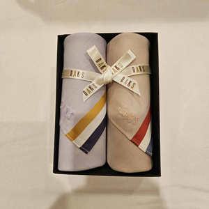 [대구백화점] [닥스]남녀2매 선염 손수건 세트(DDN205번)