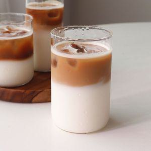 홈카페 내열 하이볼잔 유리컵 물컵 카페 아이스 커피잔 AA 일자 400ml