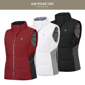 [김영주 골프][겨울용]김영주스포츠 여성 다운 웰론 패딩 조끼 WV207