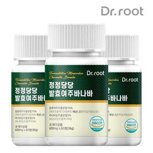 [닥터루트]정정당당 발효 여주 바나바잎 타블렛 3박스 600mg 180정