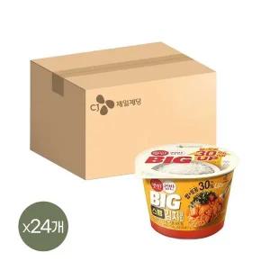 [CJ제일제당]햇반 컵반 BIG 스팸김치덮밥 328g x24개