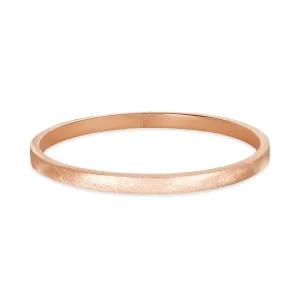 [비앤비골드] 14K/18K 할로우 스틱 무광 뱅글 팔찌 IRB39060