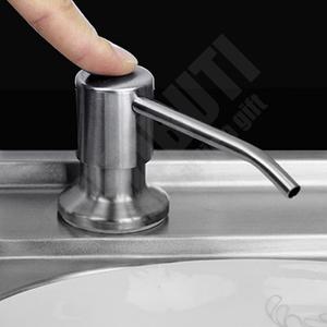 매립형 주방세제통 디스펜서 용기 물비누 핸드워시 싱크대 세제 손세성제 펌프