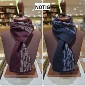 [갤러리아] 25FW NOTIG 캐시미어 100 쁘띠 터널홀 하프앤하프 머플러 OW1ACF2106M1