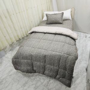 겨울 먼지없는 저렴한 심플한 기숙사이불세트 심플하고 따뜻한 1인용차렵이불 손님용 원룸 모텔 침구류세트
