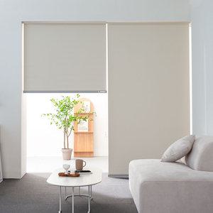 까사프렌즈 [원쁠원] 암막 롤스크린 방염 무지