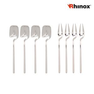 라이녹스 티스푼 포크세트 스테인레스 과일 디저트 티포크 집들이선물 8종