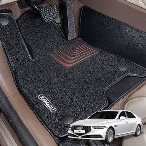 제네시스 G90 매트 카마루 6D 듀라 코일 자동차 코어매트