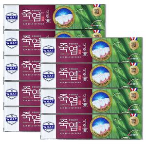 엘지생활건강 죽염 시린고 치약 120g 9개 , 잇몸 구강