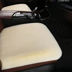 LIG 차량용 겨울 방석 자동차 털양모세트
