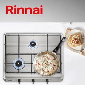 린나이 빌트인 매립형 가스레인지 3구 쿡탑 LNG LPG RBR-S3001D 