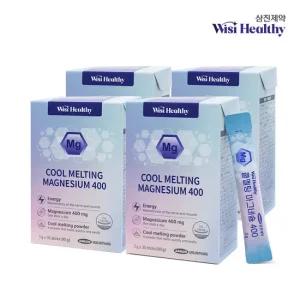 [삼진제약] 위시헬씨 쿨멜팅 마그네슘 400 30포 4개월분