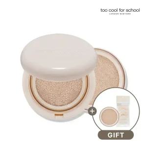  투쿨포스쿨 픽싱 듀 쿠션 (본품+리필) [+ 누드 핏 쿠션 리필 (구매 동일 홋수),픽싱 듀 퍼프 5P]