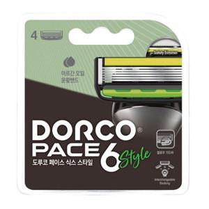 도루코 페이스6 스타일 면도날 4개입