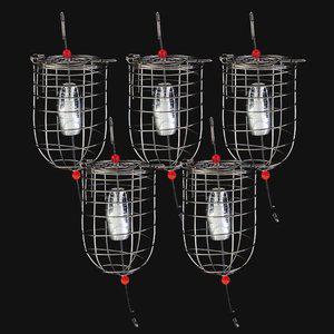 [머털낚시]고강도 스텐 봉돌 줄카고 카고망 5개세트 집어통 줄 카고 미끼통 밑밥망