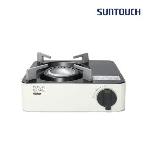 리빙온 블럭 캠핑용 가스버너 부르스타 블랙앤화이트 ST-BLACKWHITE(아이보리)