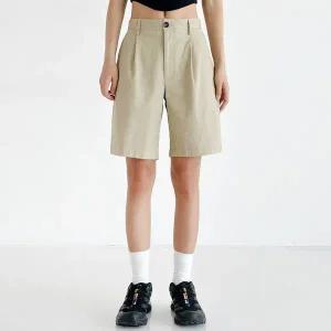 [하프클럽/]와이드 치노쇼츠 5color 면바지 5부 캐주얼 데일리 반바지 빅사이