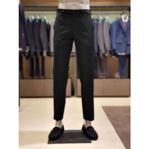 [갤러리아] 킨록 이테리 구아벨로 울100% 정장 팬츠 블랙 (MGP93)