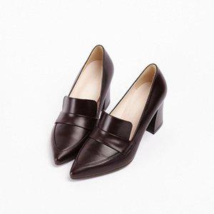 [지젤슈즈]앞코슬림 통굽웨지힐/[1197]