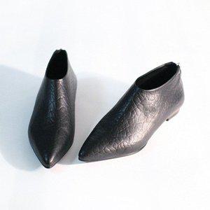 [지젤슈즈]무늬가죽 통굽라인 로퍼/[1231]