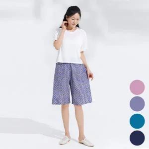 [하프클럽/홈쇼핑_NINE]홈쇼핑인기 여성 풍기인견원단 시어서커 반바지1종