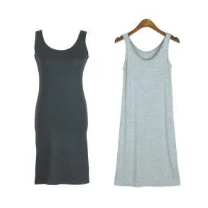 레이온 기본나시 원피스 여름 레이어드 민소매 이너롱티