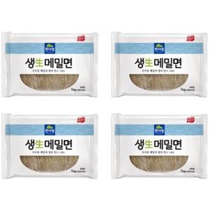 면사랑 생메밀면 면사랑 1kg 4개