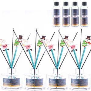 reinaperfume 아로마 크리스마스 디퓨저세트 공병4+리필4+픽10개