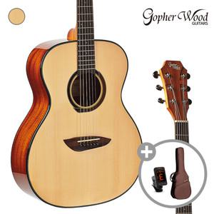 고퍼우드 G110/NA 어쿠스틱기타 /유광/OM바디 통기타