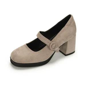 [무크]엠.무크 페이츠 메리제인 펌프스 타우페 516423107IF