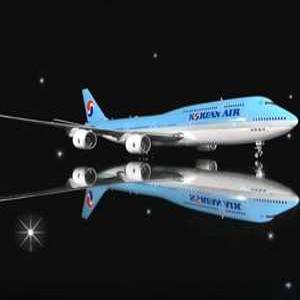 세븐버드 대한항공비행기 에어버스 여객기 보잉747