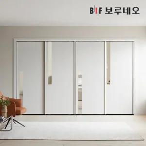 미라클 슬라이딩 붙박이장 330cm 11자