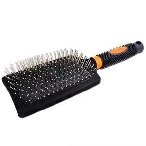 강아지 고양이 사각 쿠션 스텐 핀 브러쉬 (WB2143E)