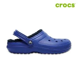 [크록스 정품] 클래식 퍼즈 라인드 클로그 공용 털샌들 203591-4HD