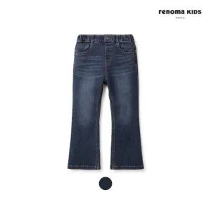 [대구백화점] [레노마키즈] 초등 여아 자수 기모 부츠컷 청바지(R2441Q250)