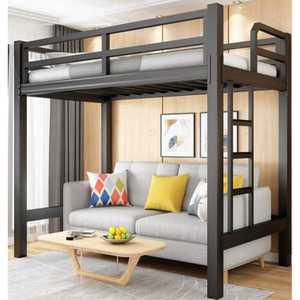 성인 벙커침대 이층 철제 프레임 깔판 서랍 기숙사