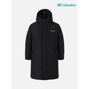 [하프클럽/컬럼비아]유니 테크 옴니히트 롱패딩_블랙 (C54-YUD314)