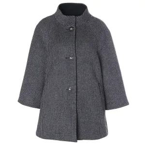 [롯데백화점]크레송 하이넥울체크반코트 MWCPHP50