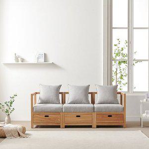 [더리체] 라찌 1인 모듈 패브릭 원목 소파 선택형