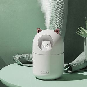 냥냥이 가습기 탁상용 사무실 소형 미니 무드등 가습기