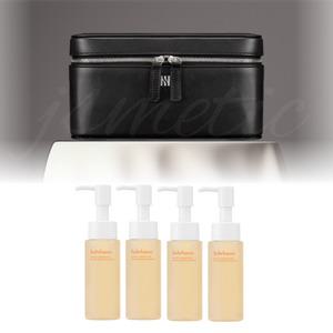 헤라 블랙쿠션 코스메틱백 미러 파우치 + 설화수 순행 클렌징폼 200ml(50ml x 4개입) 세트