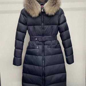 몽클레어 몽클레르 롱패딩 Meng 구스 여성 블랙 슬림