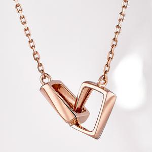 14K 18K 체인 목걸이 핑크골드 데일리 심플 볼드 레이어드 칼린 금목걸이