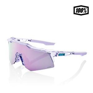 100% 스피드크래프트 XS 폴리쉬 트랜슬루선트 라벤더 - 하이퍼 라벤더 미러 렌즈 60009-00002