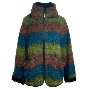 [데시데] 칼라라인 울소재 짚업자켓 DOW516