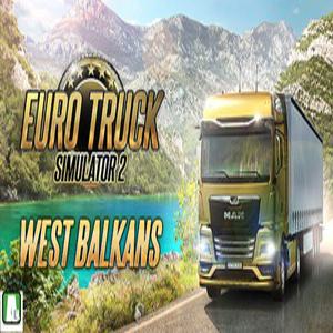 유로트럭 시뮬레이터 2 웨스트 발칸 확장팩 / PC 스팀코드 문자전송 / 한글