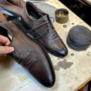 나를 돋보이게 하는 사피아노 프라다 가죽 가벼운 구두 천연소가죽 국내제작 제작시간 참고 후 주문주세요