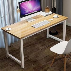 컴퓨터책상 120cm 스틸 공부방 프레임 오크화이트 노트북책상 사무실 서재 미끄럼방지