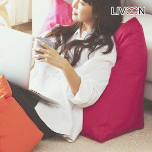 리브온(LIVOON) 컴피 삼각 등쿠션_L